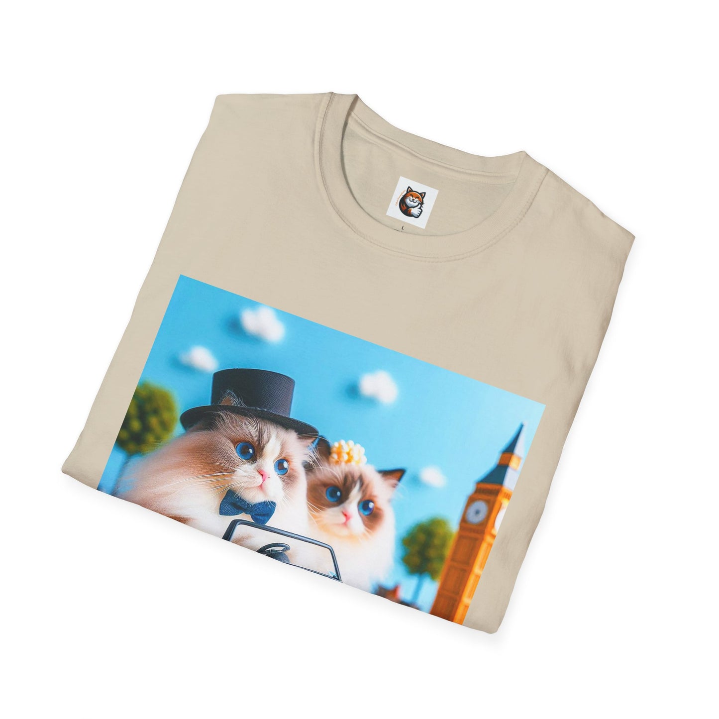 Wacky Ragdoll Unisex Softstyle T-Shirt