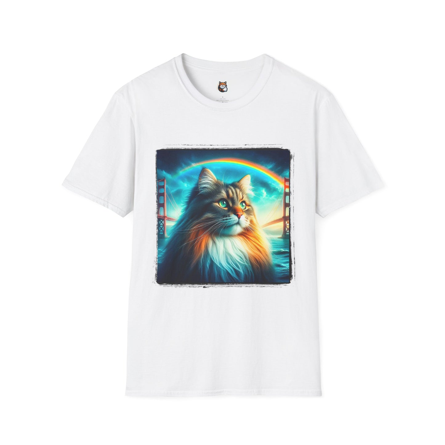 Norwegian Forest Cat Unisex Softstyle T-Shirt