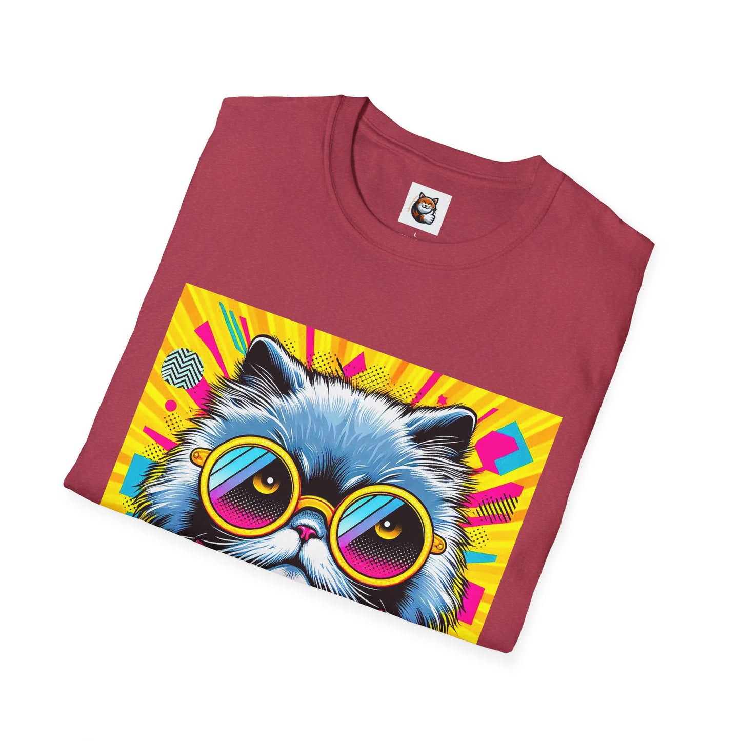 Persian Cat Unisex Softstyle T-Shirt