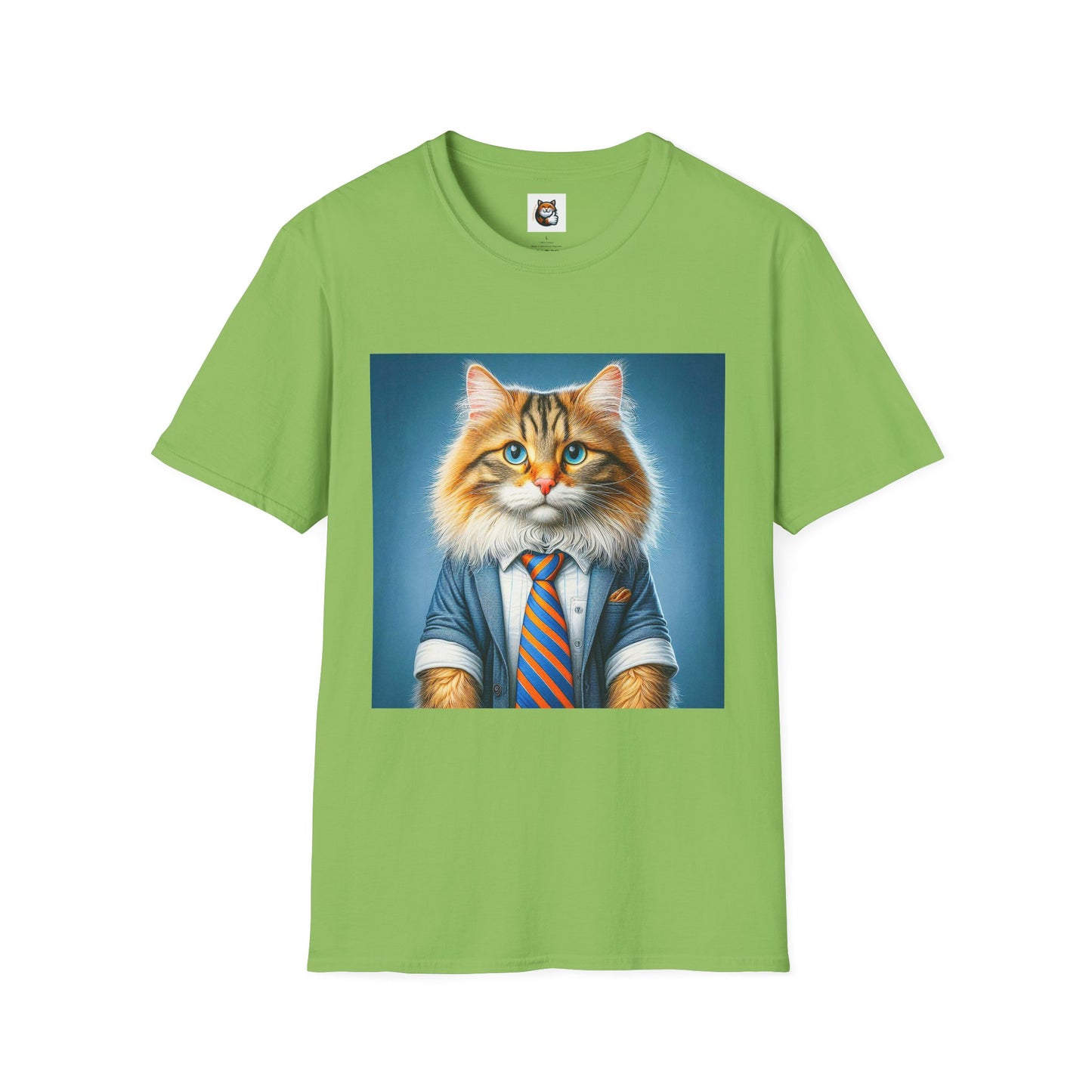 Norwegian Forest Cat Unisex Softstyle T-Shirt