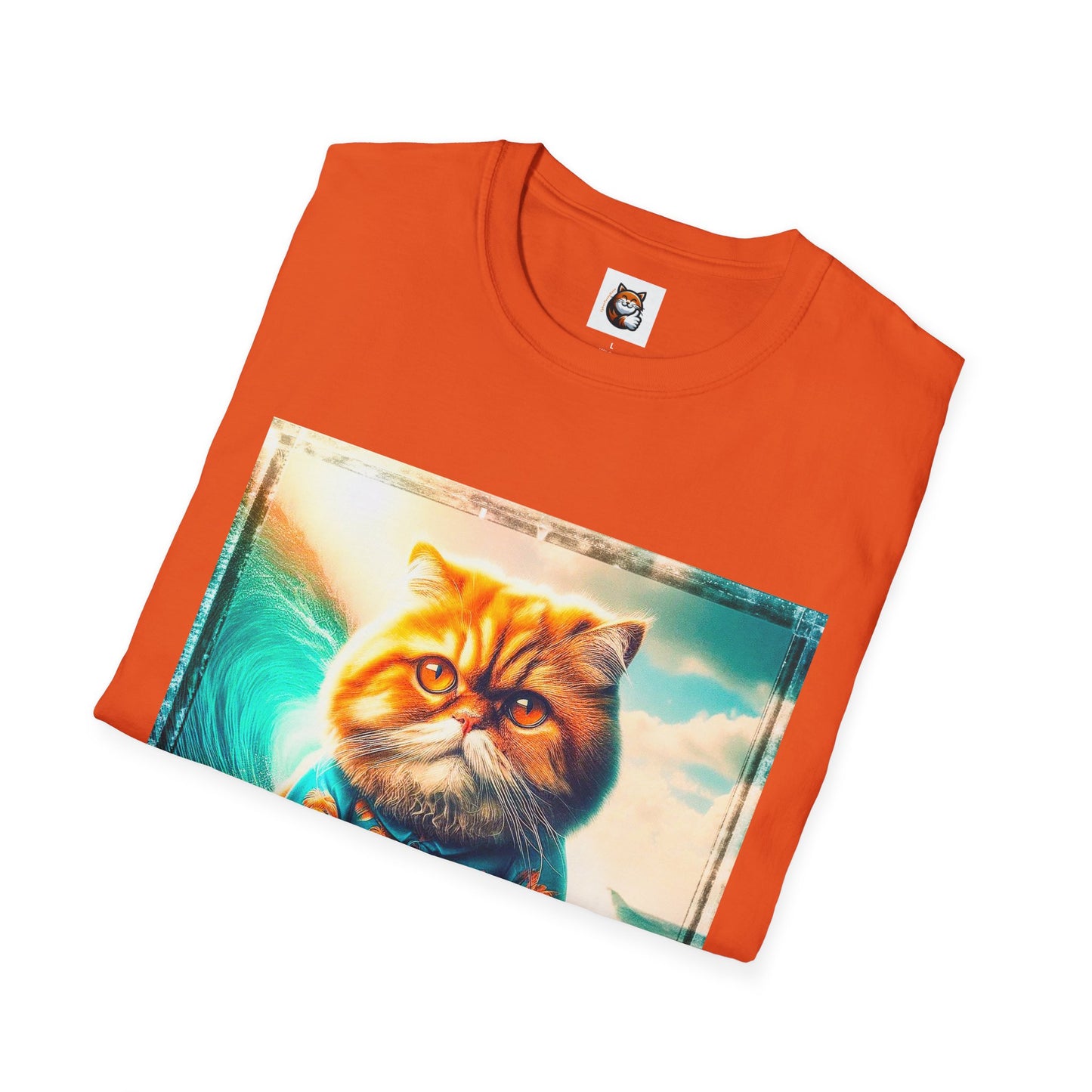 Persian Cat Unisex Softstyle T-Shirt