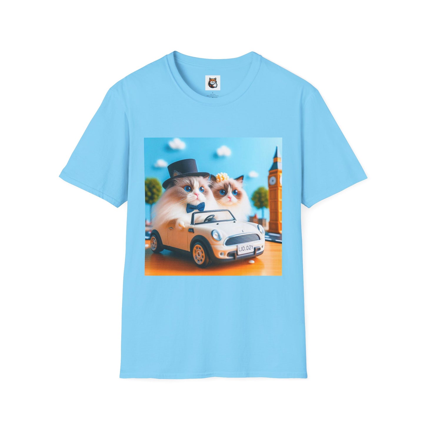 Wacky Ragdoll Unisex Softstyle T-Shirt