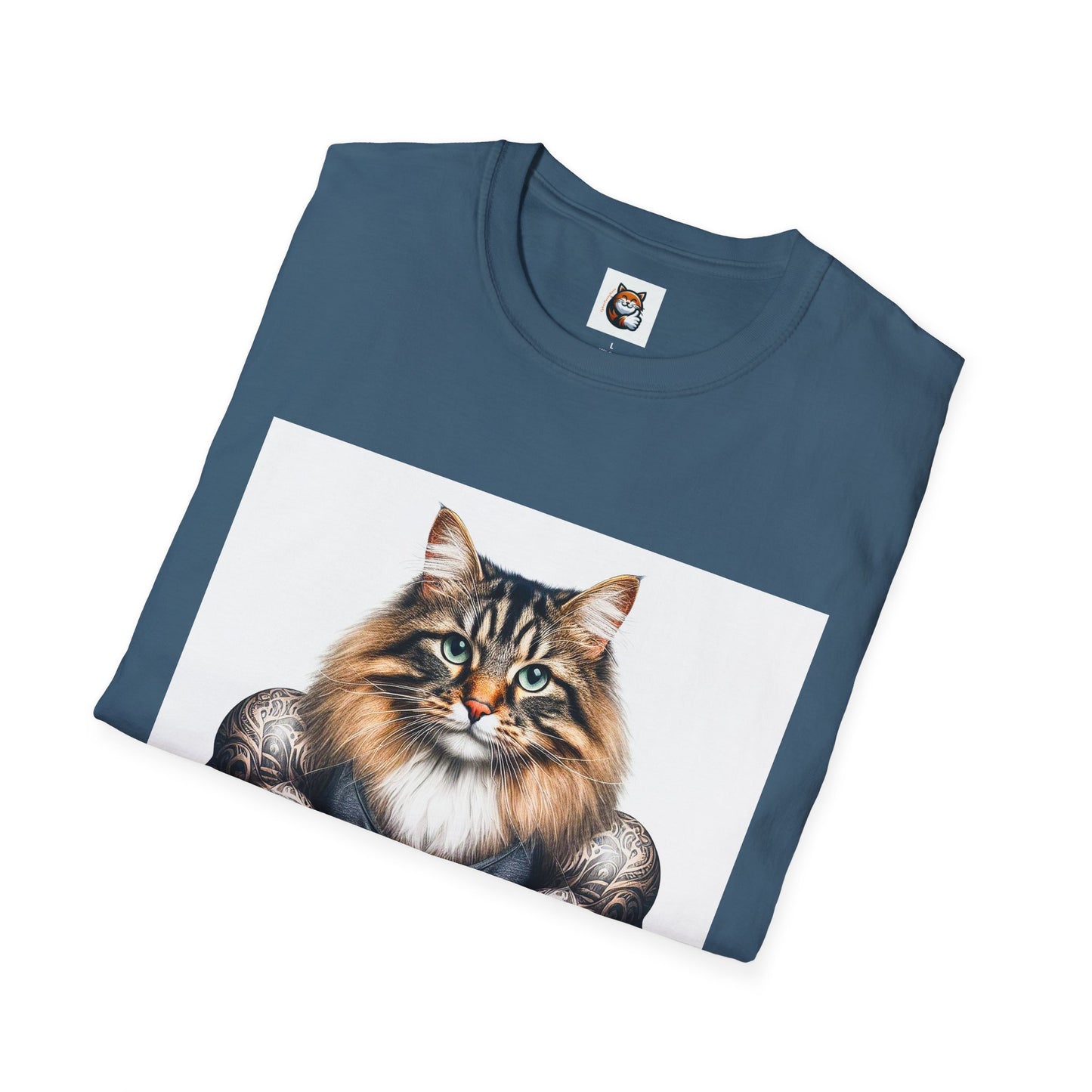 Norwegian Forest Cat Unisex Softstyle T-Shirt