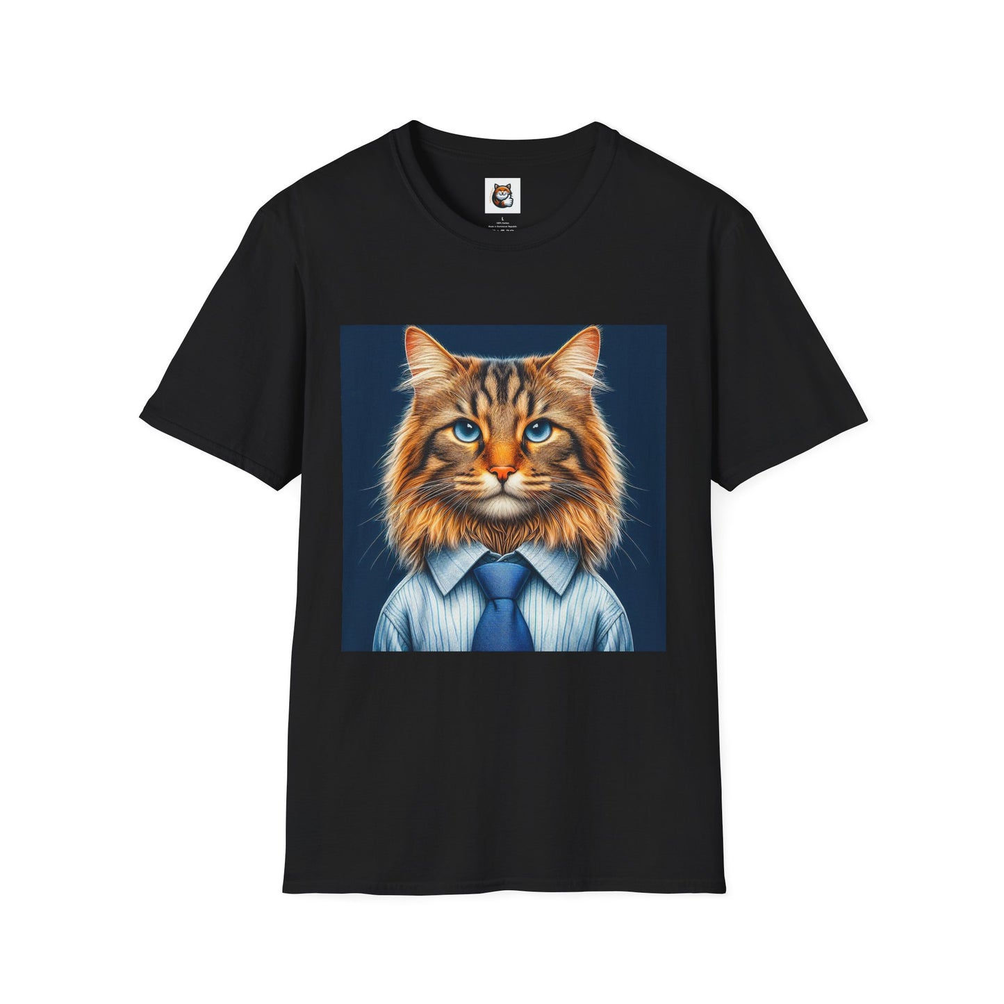 Norwegian Forest Cat Unisex Softstyle T-Shirt