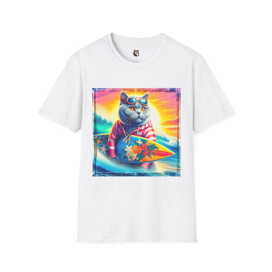 British Shorthair Unisex Softstyle T-Shirt