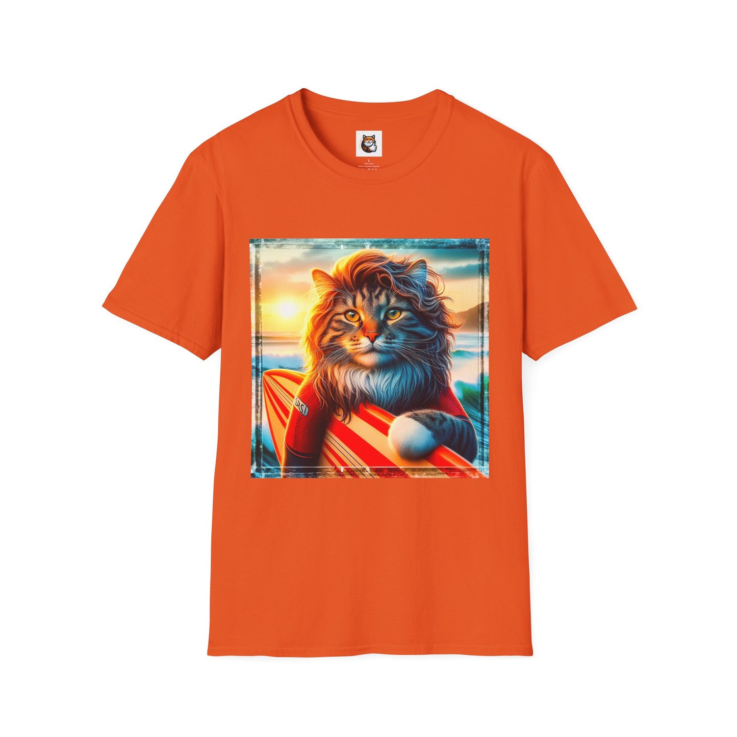 Norwegian Forest Cat Unisex Softstyle T-Shirt