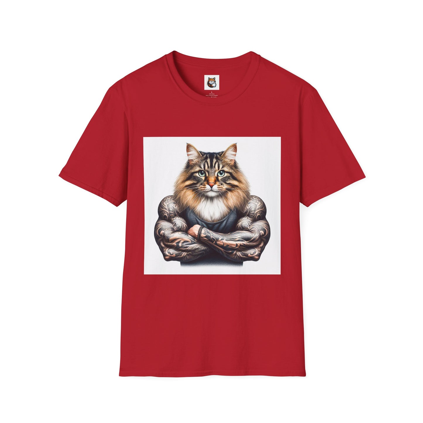 Norwegian Forest Cat Unisex Softstyle T-Shirt