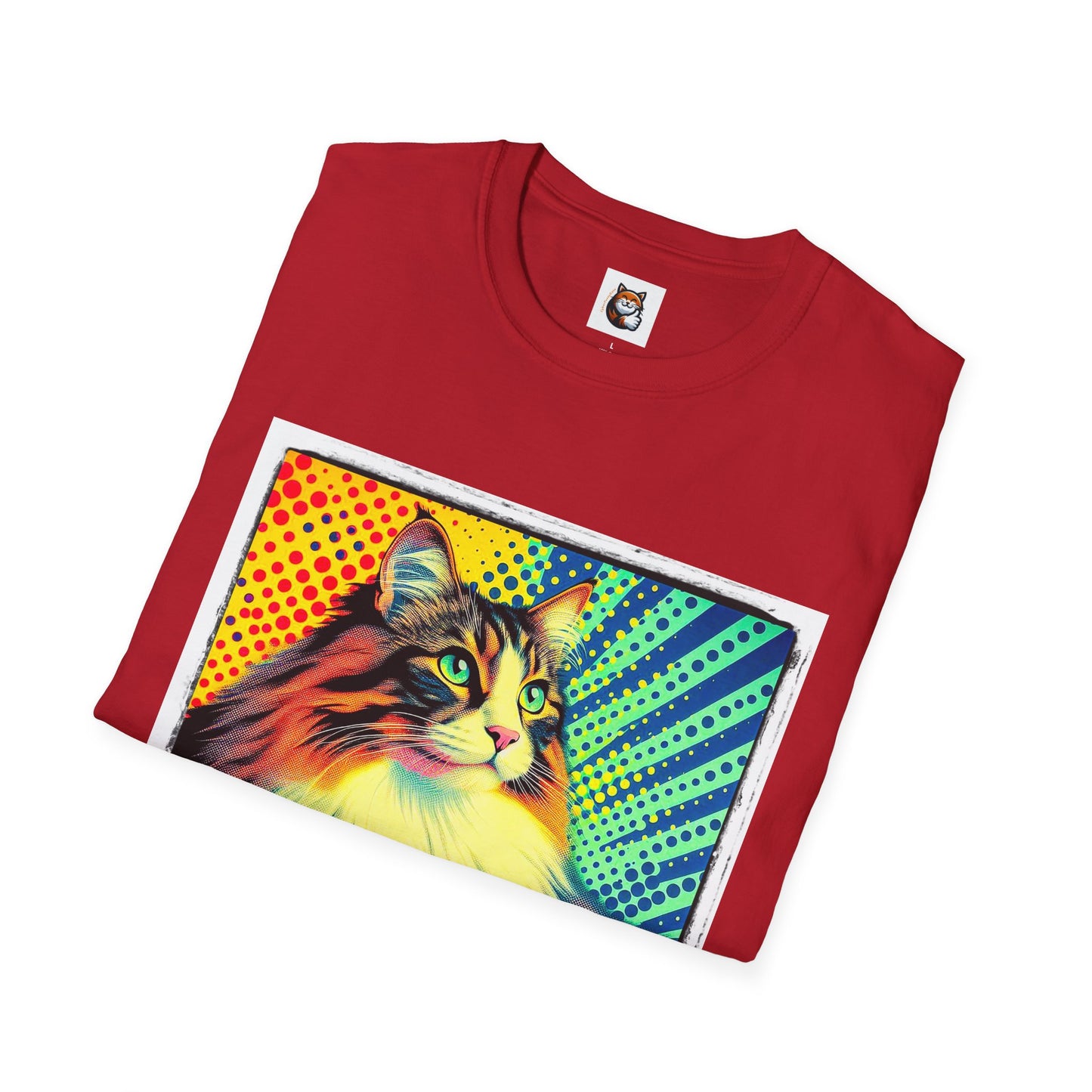 Norwegian Forest Cat Unisex Softstyle T-Shirt