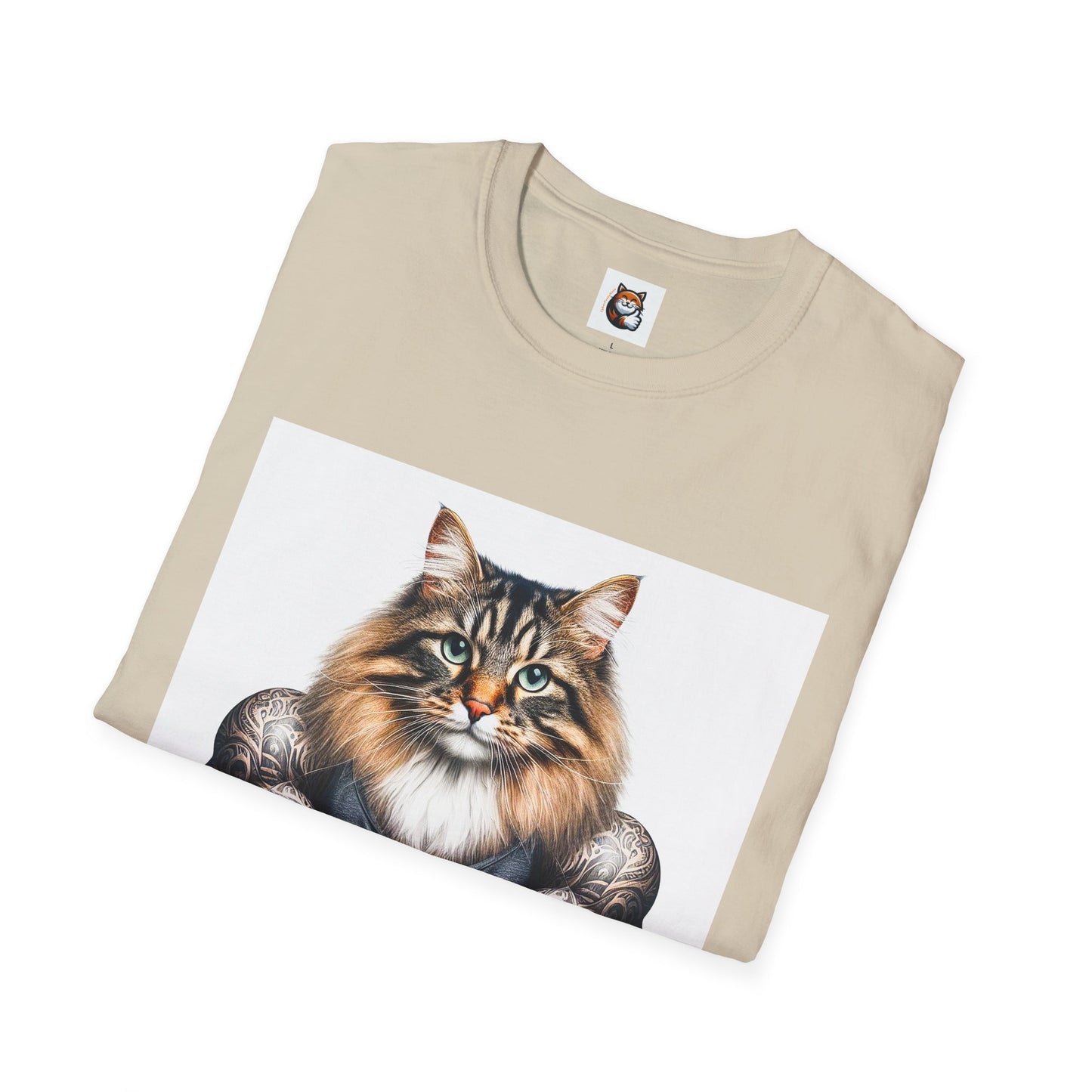 Norwegian Forest Cat Unisex Softstyle T-Shirt