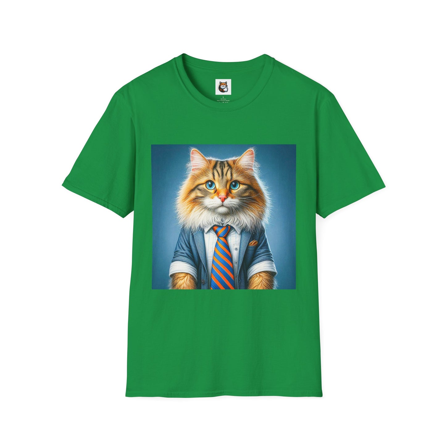 Norwegian Forest Cat Unisex Softstyle T-Shirt