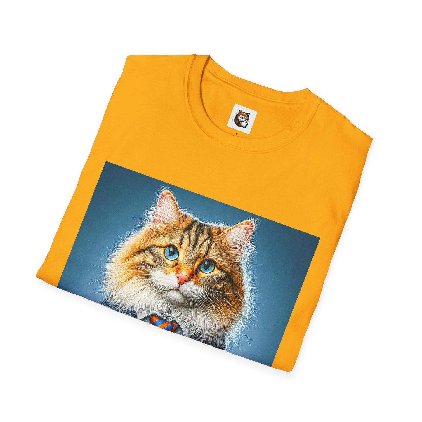 Norwegian Forest Cat Unisex Softstyle T-Shirt