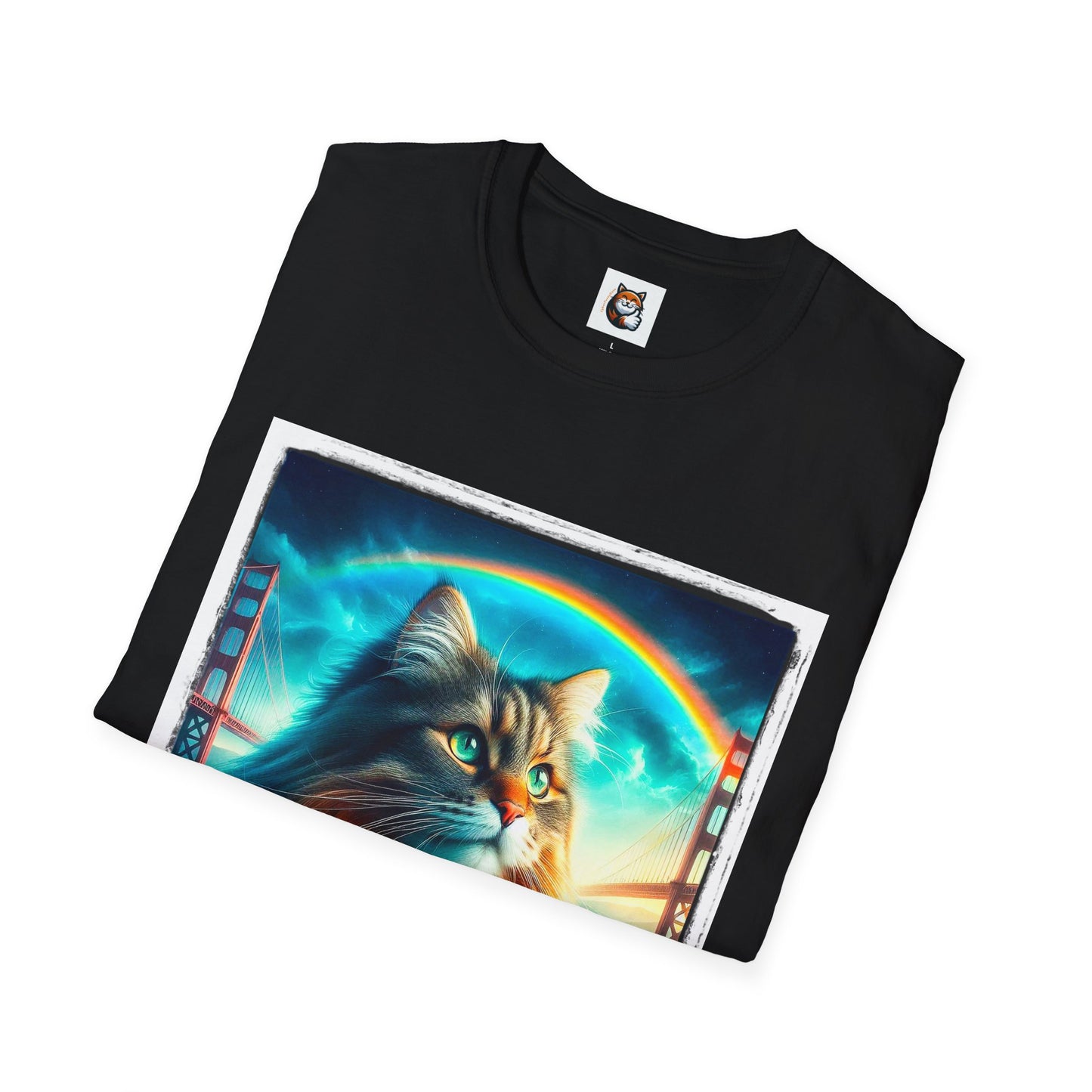 Norwegian Forest Cat Unisex Softstyle T-Shirt