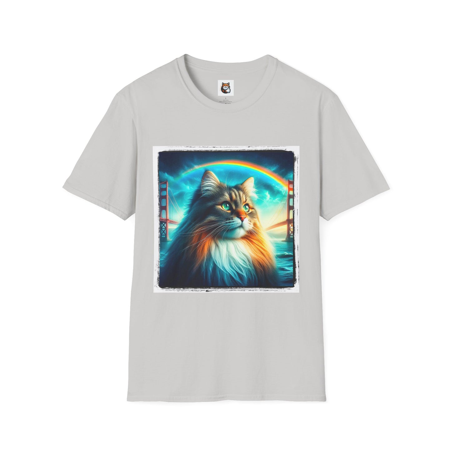 Norwegian Forest Cat Unisex Softstyle T-Shirt