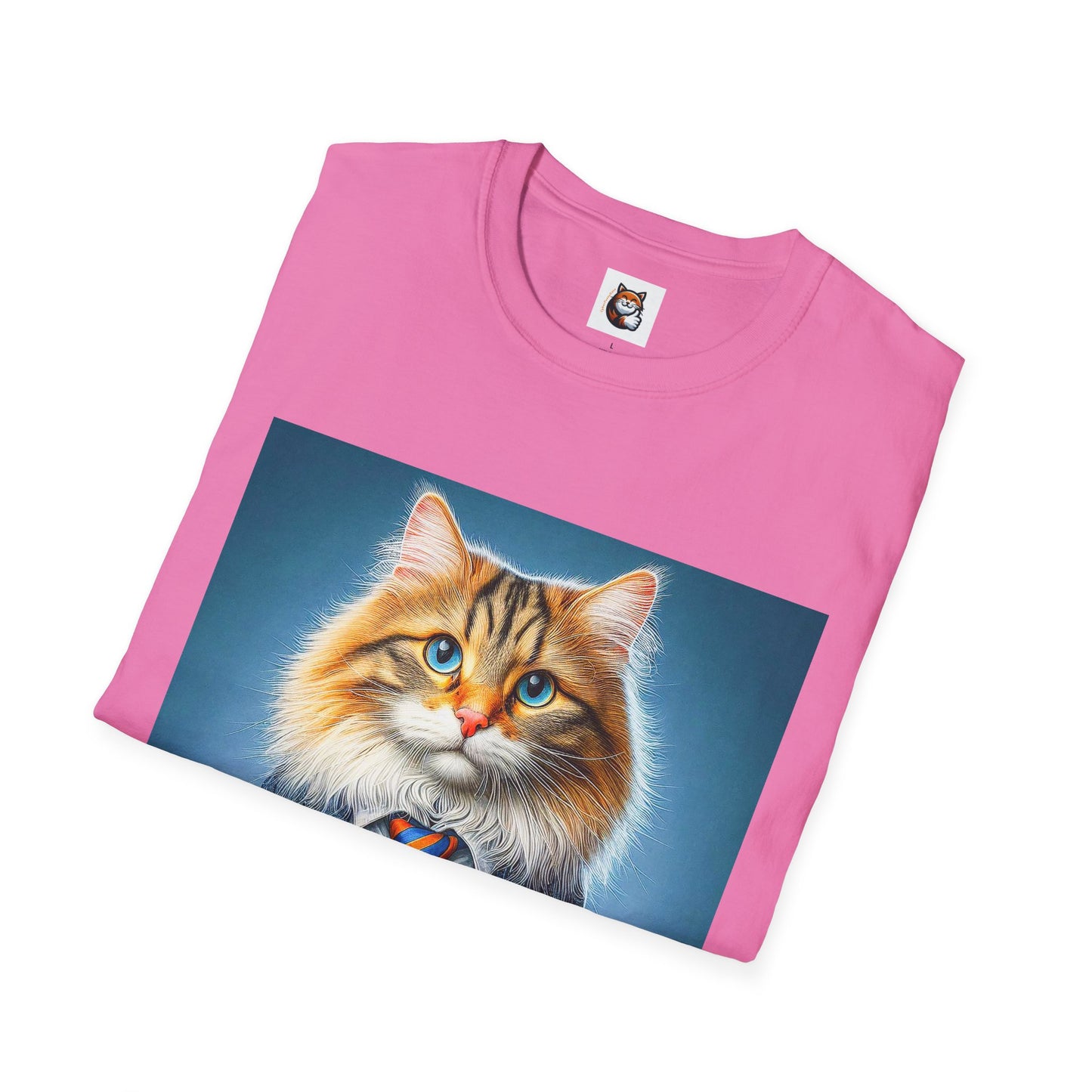 Norwegian Forest Cat Unisex Softstyle T-Shirt