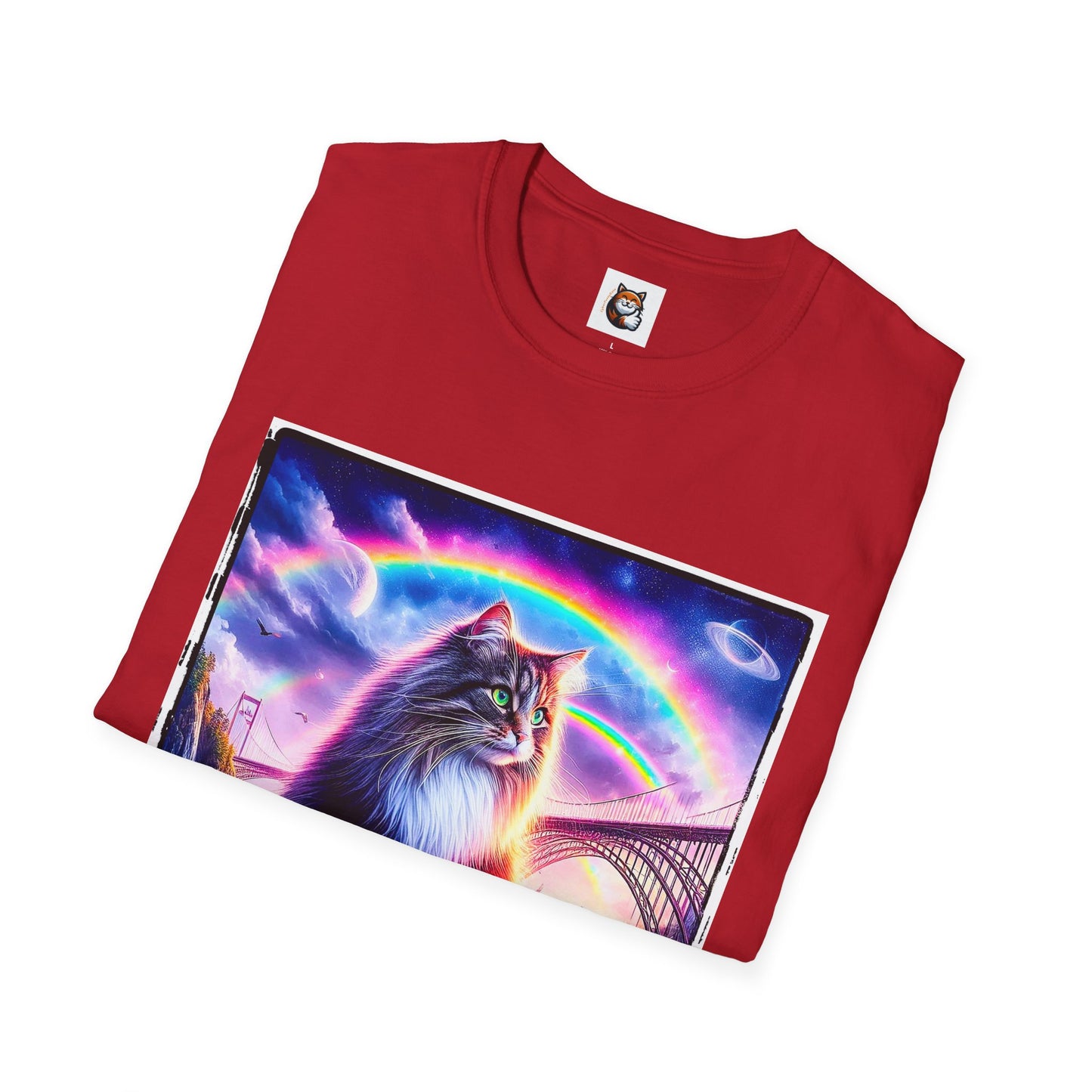 Norwegian Forest Cat Unisex Softstyle T-Shirt