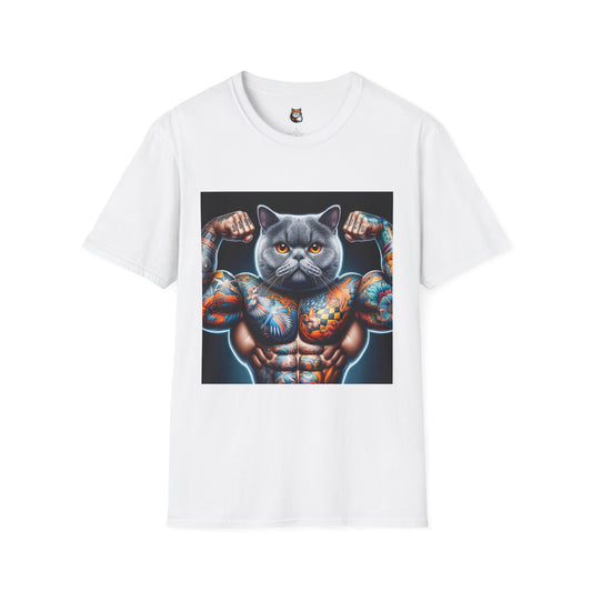 British Shorthair Unisex Softstyle T-Shirt