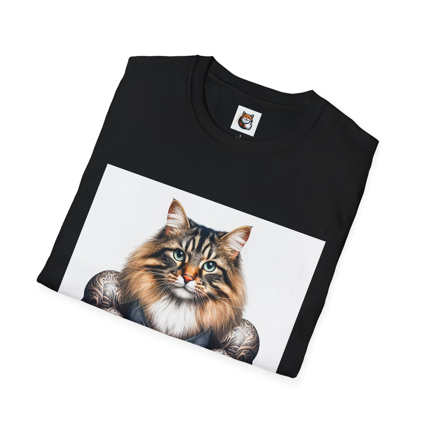 Norwegian Forest Cat Unisex Softstyle T-Shirt