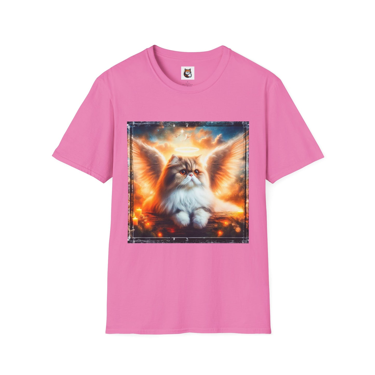 Persian Cat Unisex Softstyle T-Shirt