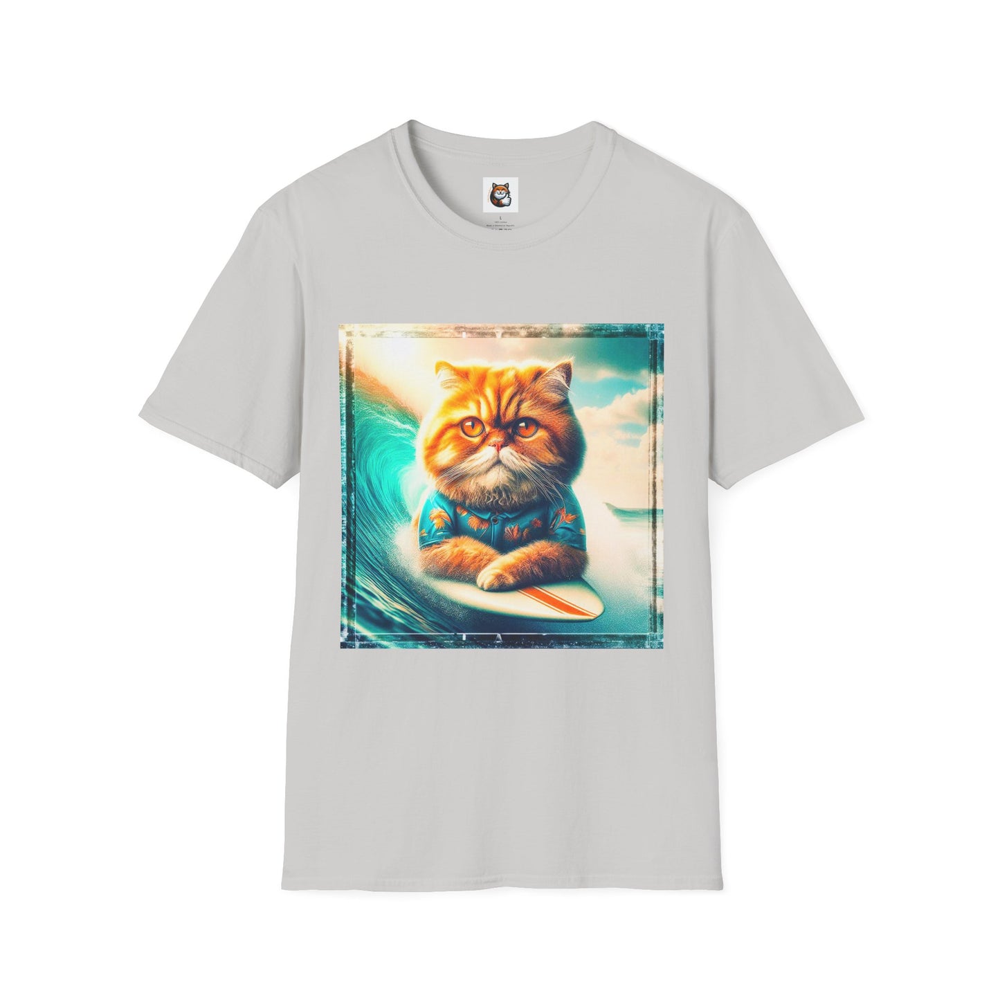 Persian Cat Unisex Softstyle T-Shirt