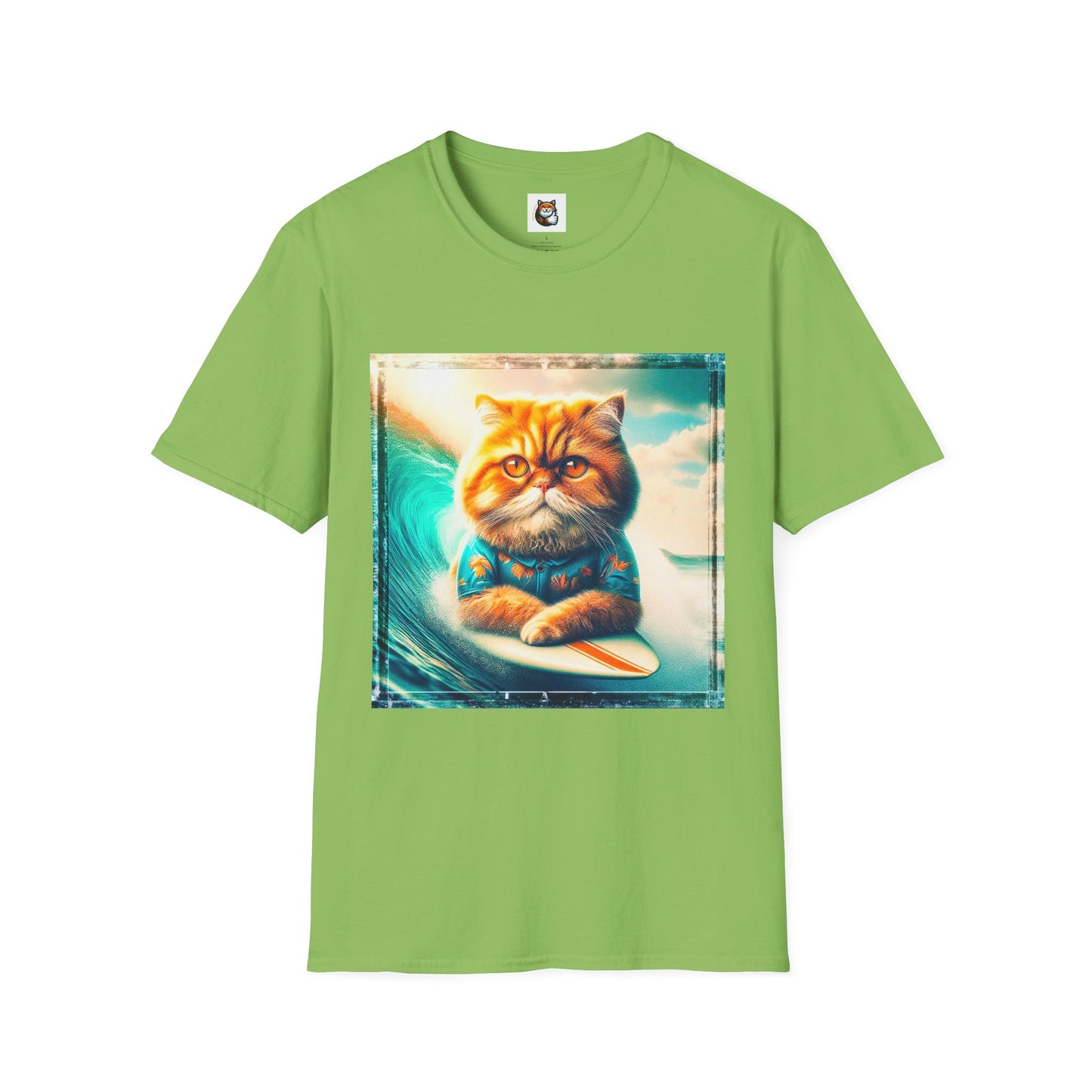 Persian Cat Unisex Softstyle T-Shirt