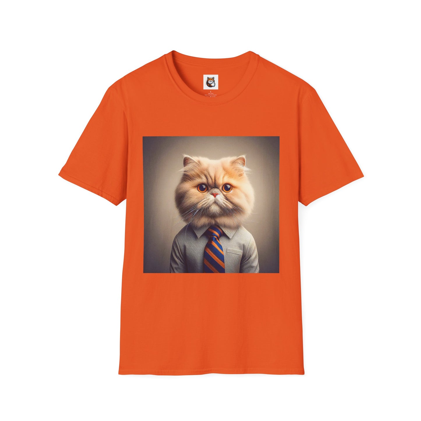 Persian Cat Unisex Softstyle T-Shirt