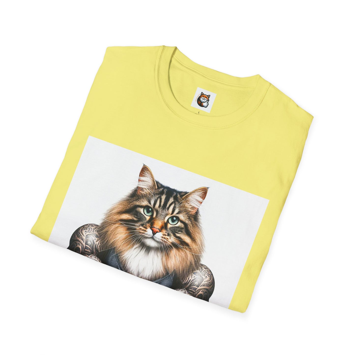 Norwegian Forest Cat Unisex Softstyle T-Shirt