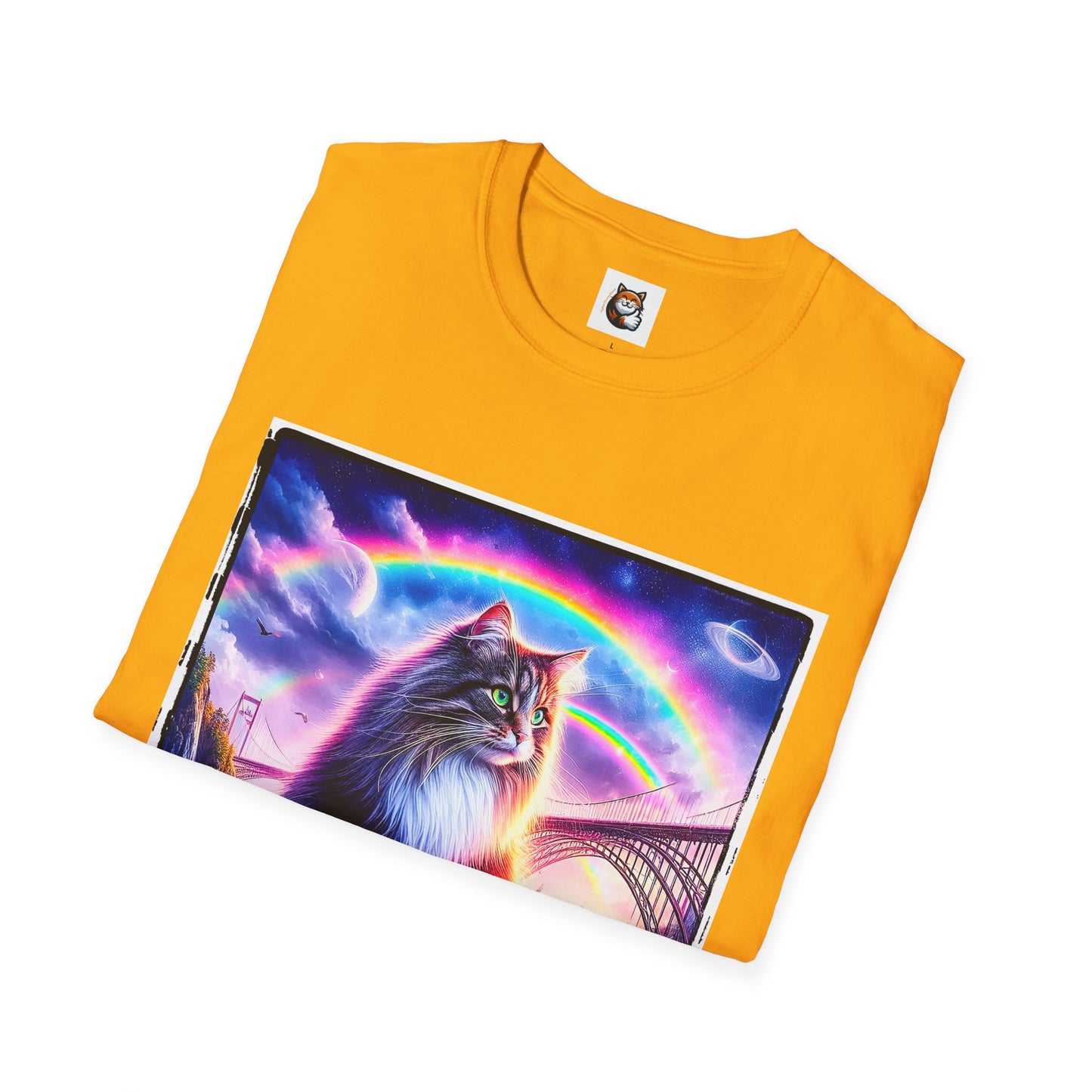 Norwegian Forest Cat Unisex Softstyle T-Shirt