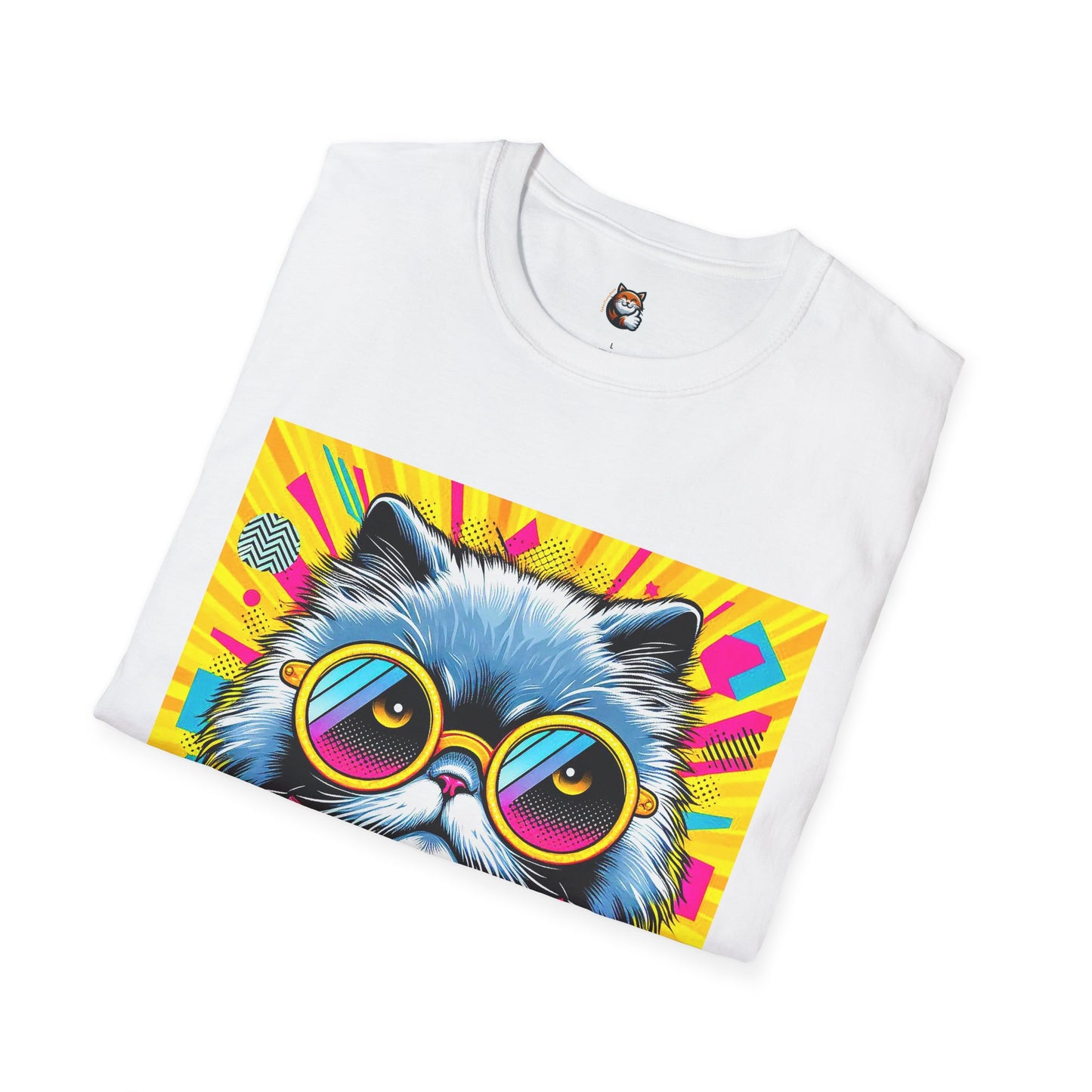 Persian Cat Unisex Softstyle T-Shirt