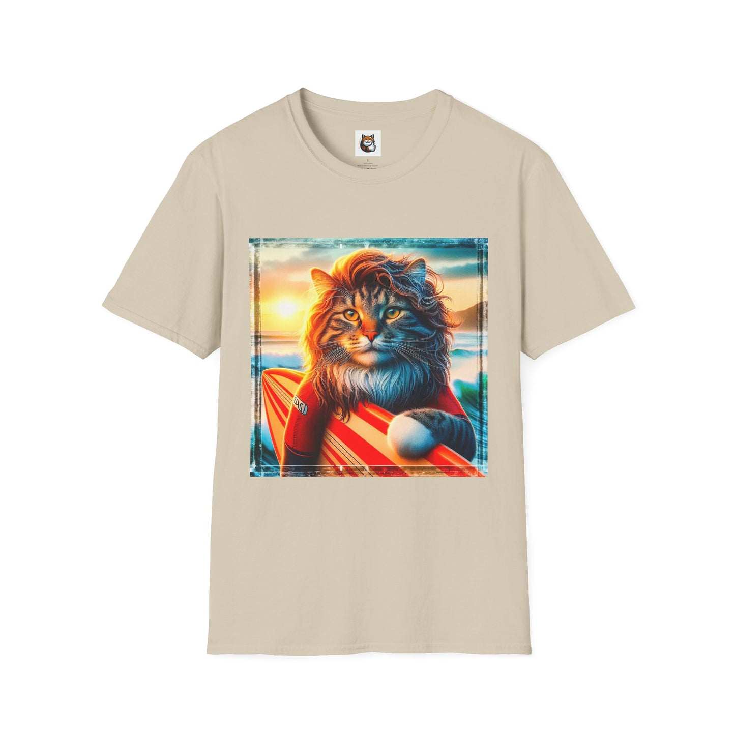 Norwegian Forest Cat Unisex Softstyle T-Shirt