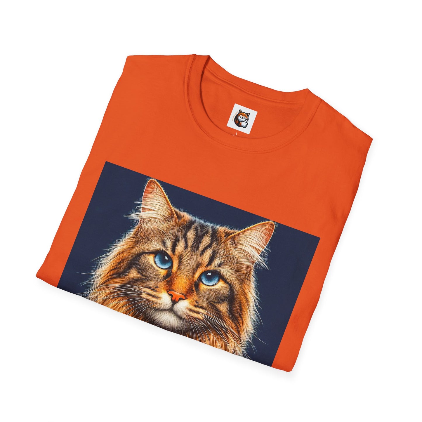 Norwegian Forest Cat Unisex Softstyle T-Shirt