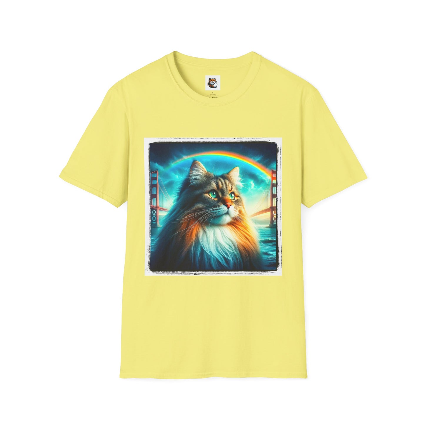 Norwegian Forest Cat Unisex Softstyle T-Shirt