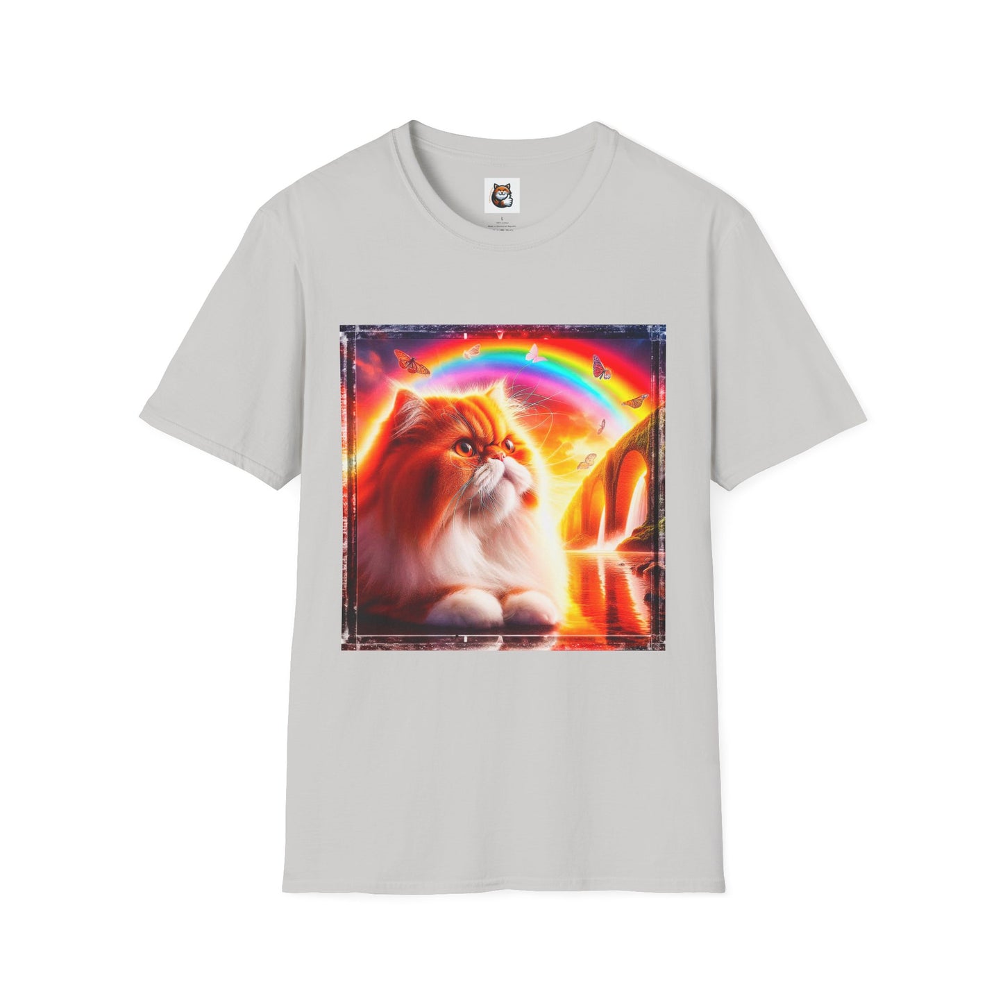 Persian Cat Unisex Softstyle T-Shirt