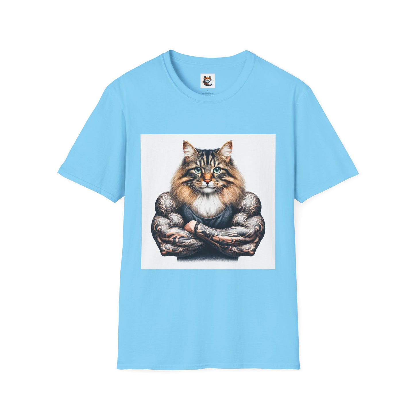 Norwegian Forest Cat Unisex Softstyle T-Shirt