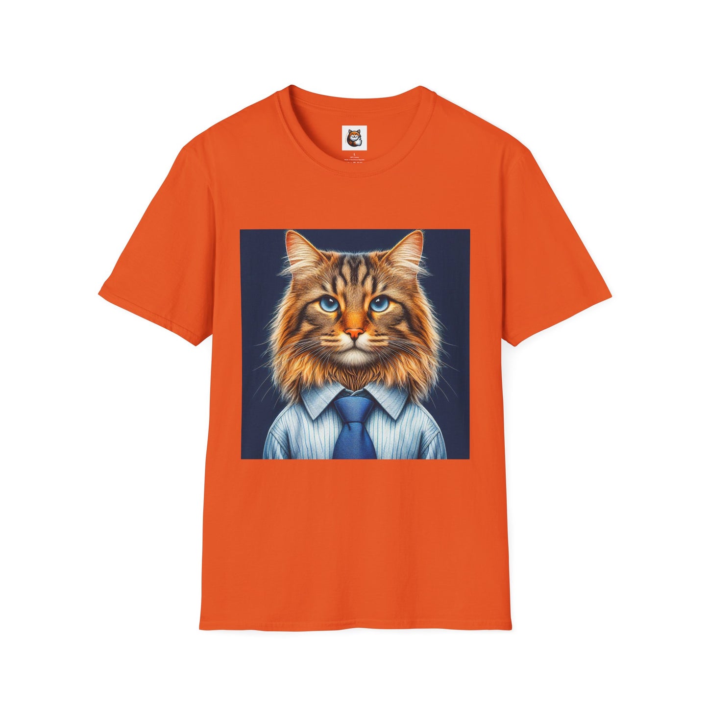 Norwegian Forest Cat Unisex Softstyle T-Shirt