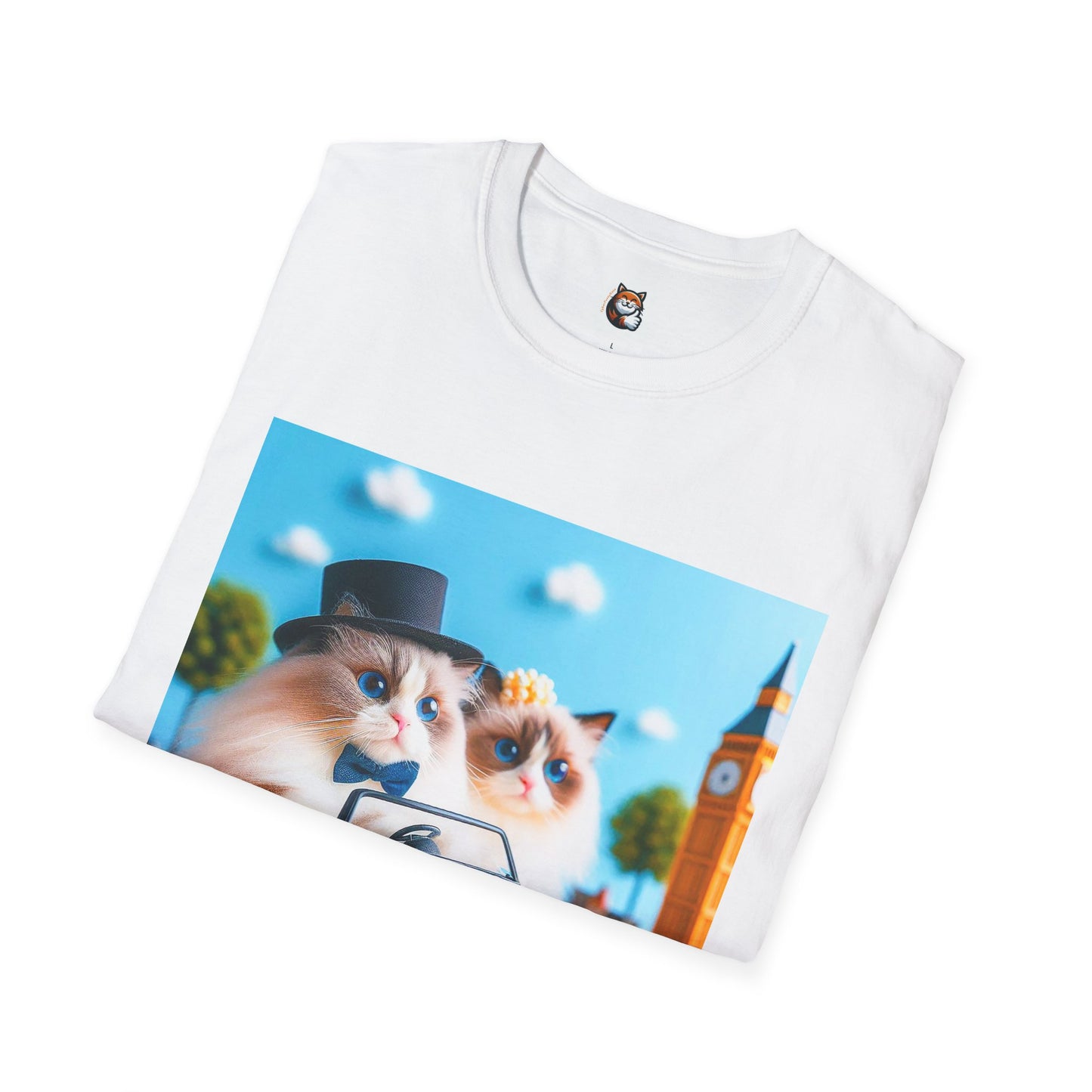 Wacky Ragdoll Unisex Softstyle T-Shirt