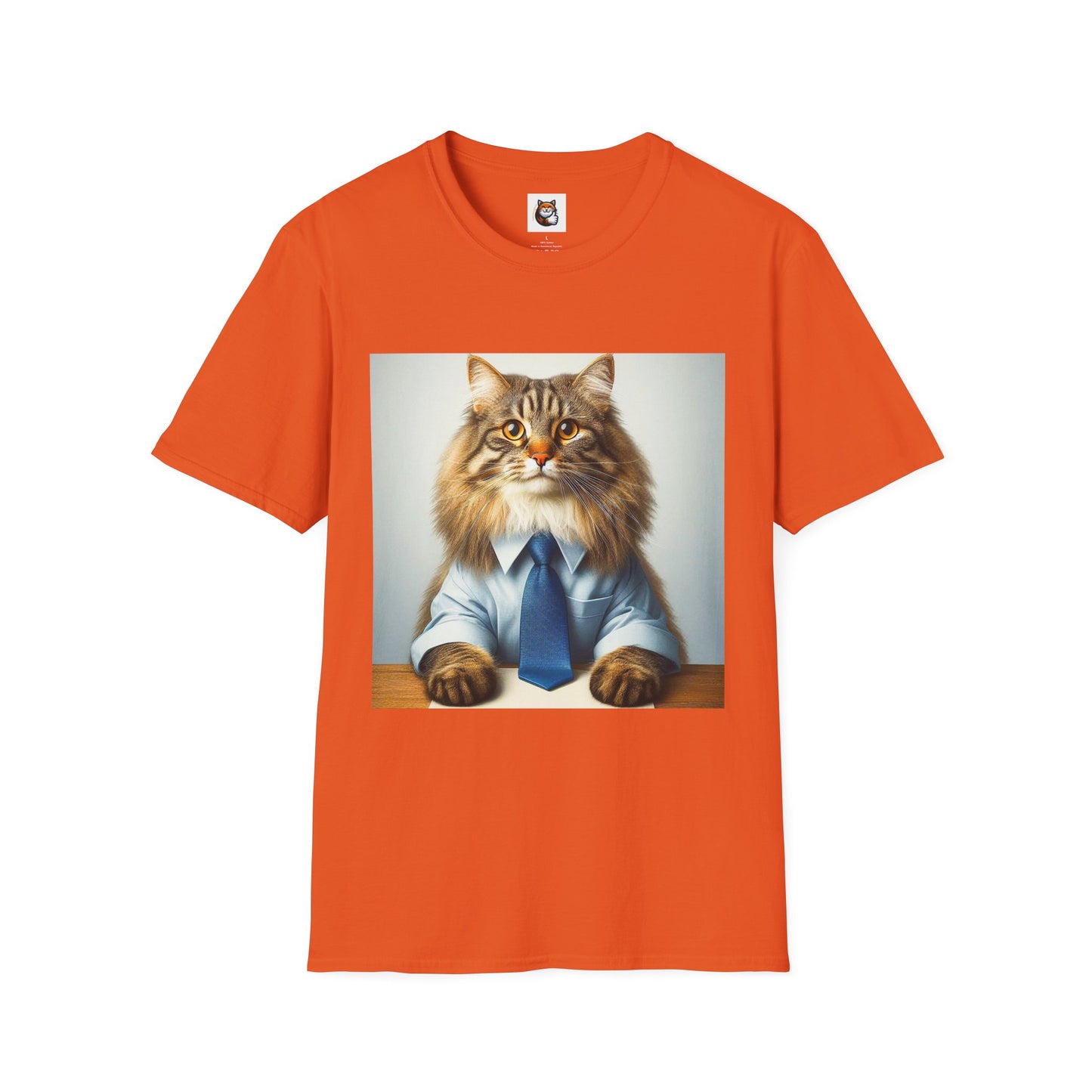 Norwegian Forest Cat Unisex Softstyle T-Shirt