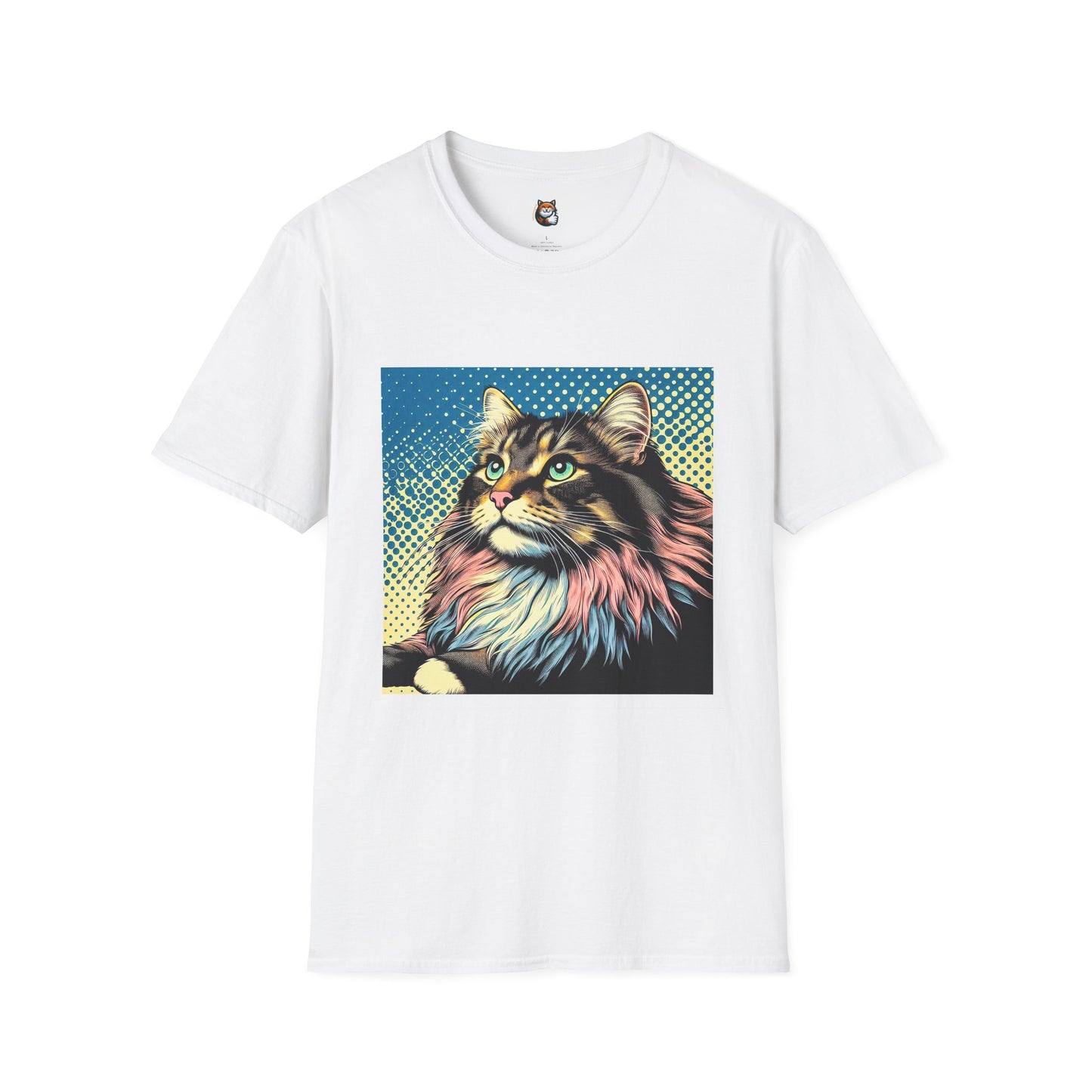 Norwegian Forest Cat Unisex Softstyle T-Shirt