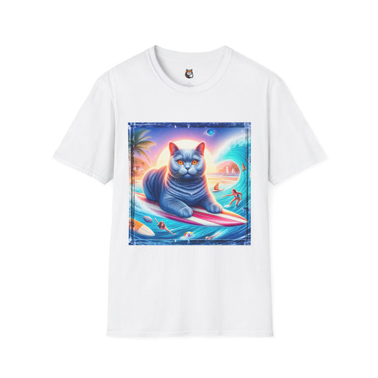 British Shorthair Unisex Softstyle T-Shirt