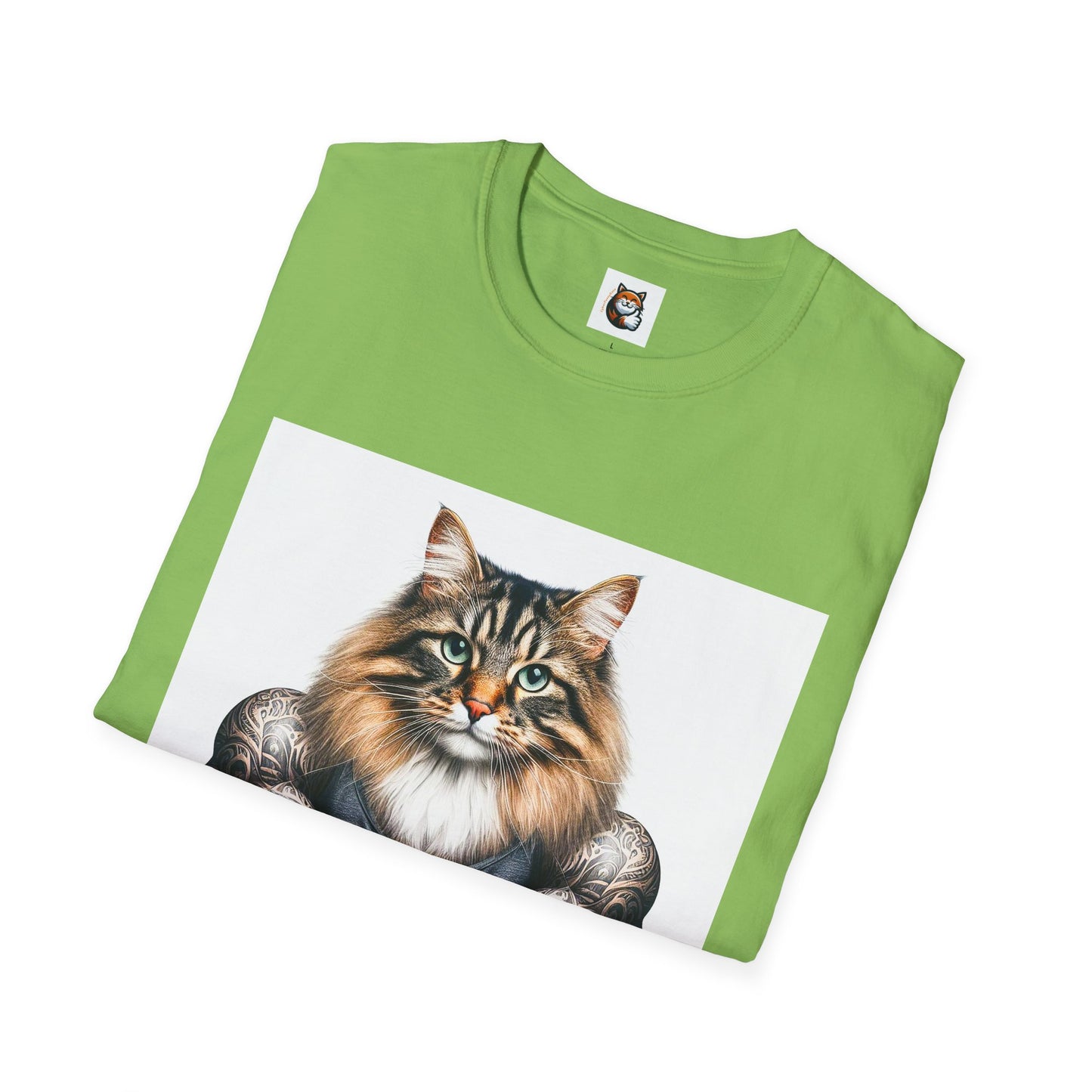 Norwegian Forest Cat Unisex Softstyle T-Shirt