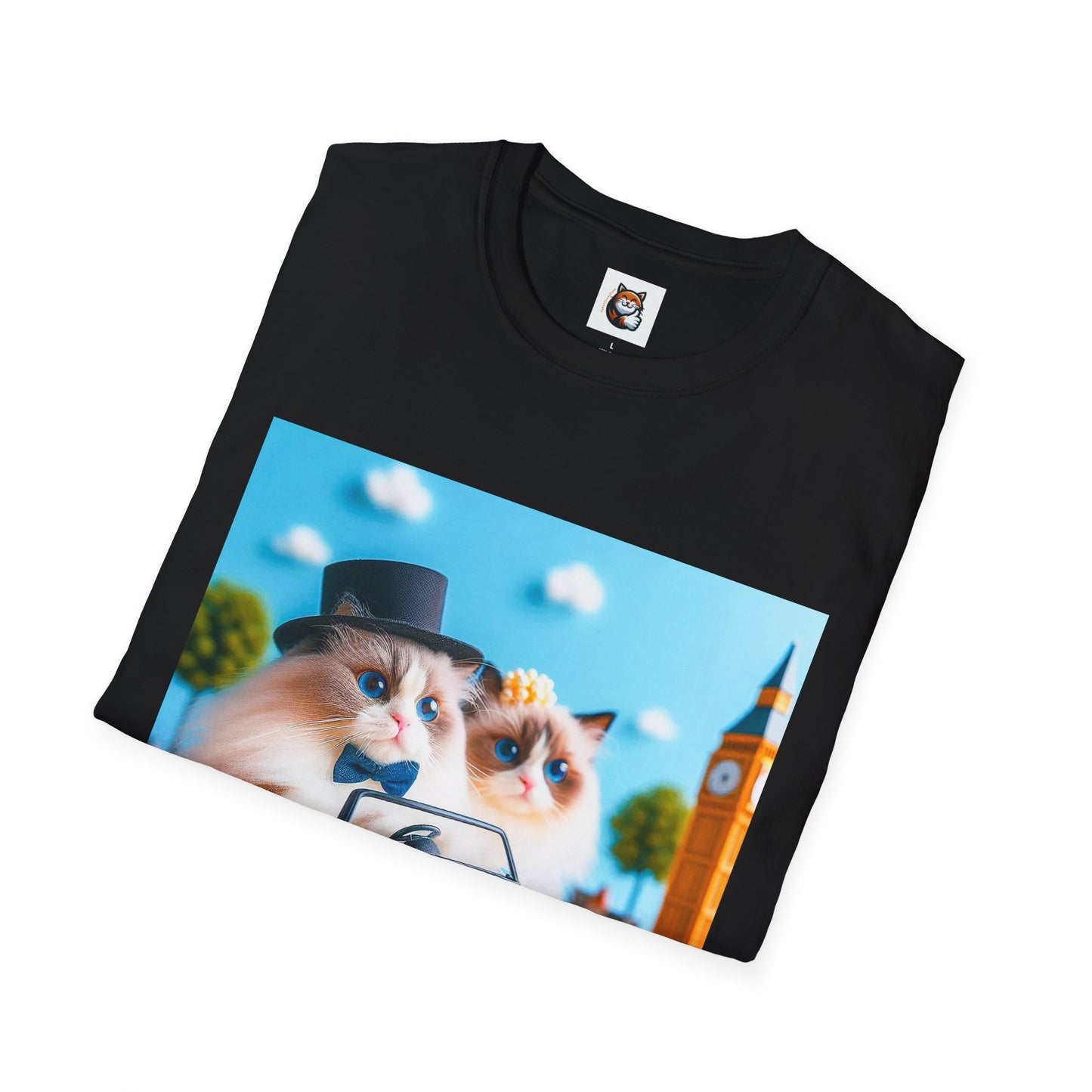 Wacky Ragdoll Unisex Softstyle T-Shirt