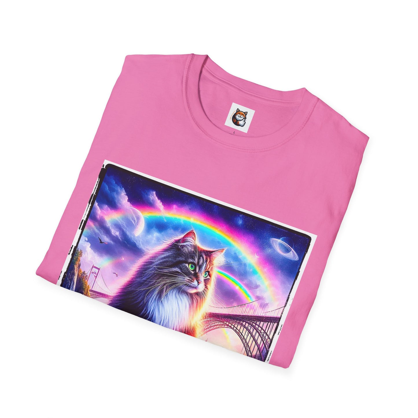 Norwegian Forest Cat Unisex Softstyle T-Shirt