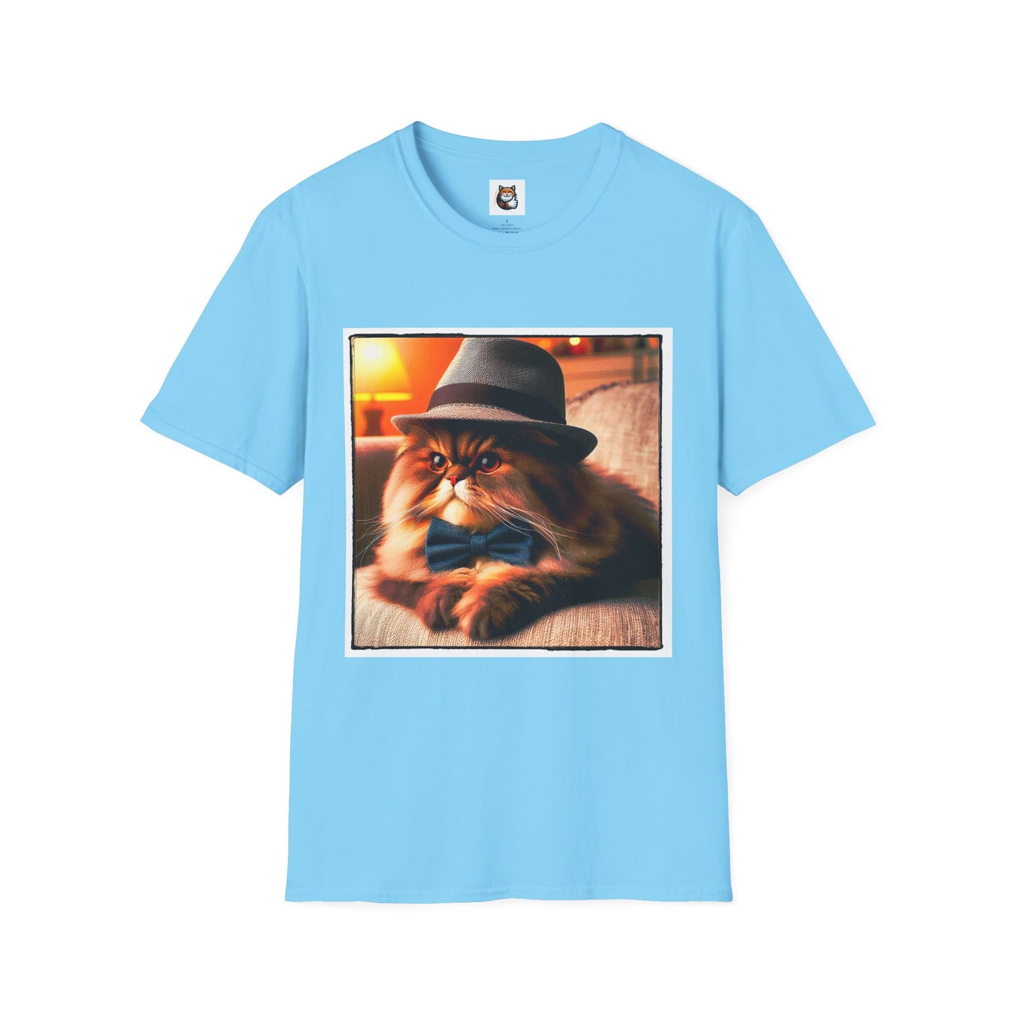 Persian Cat Unisex Softstyle T-Shirt