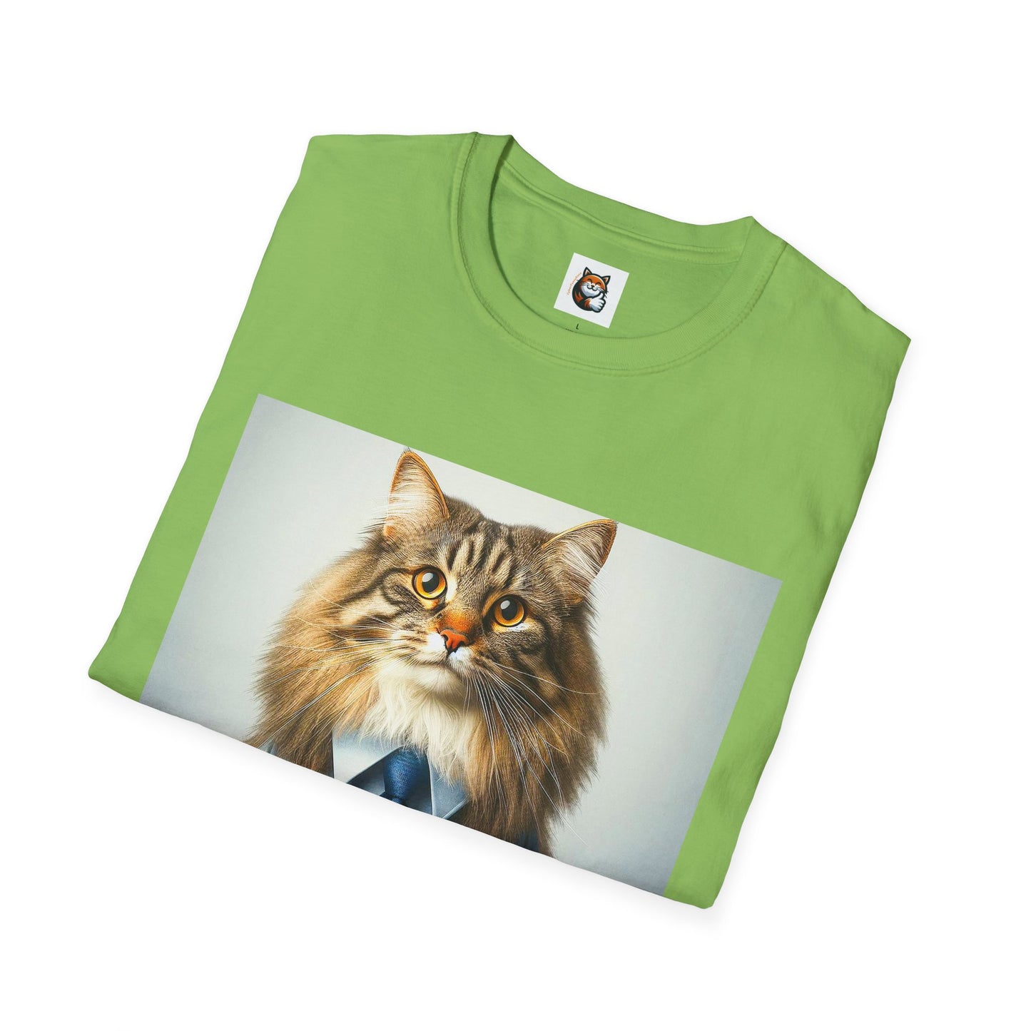 Norwegian Forest Cat Unisex Softstyle T-Shirt