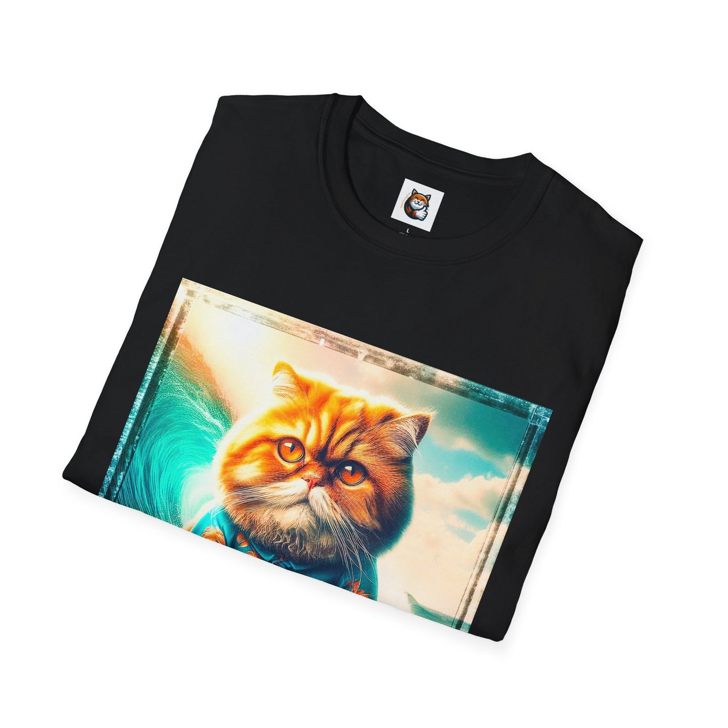 Persian Cat Unisex Softstyle T-Shirt