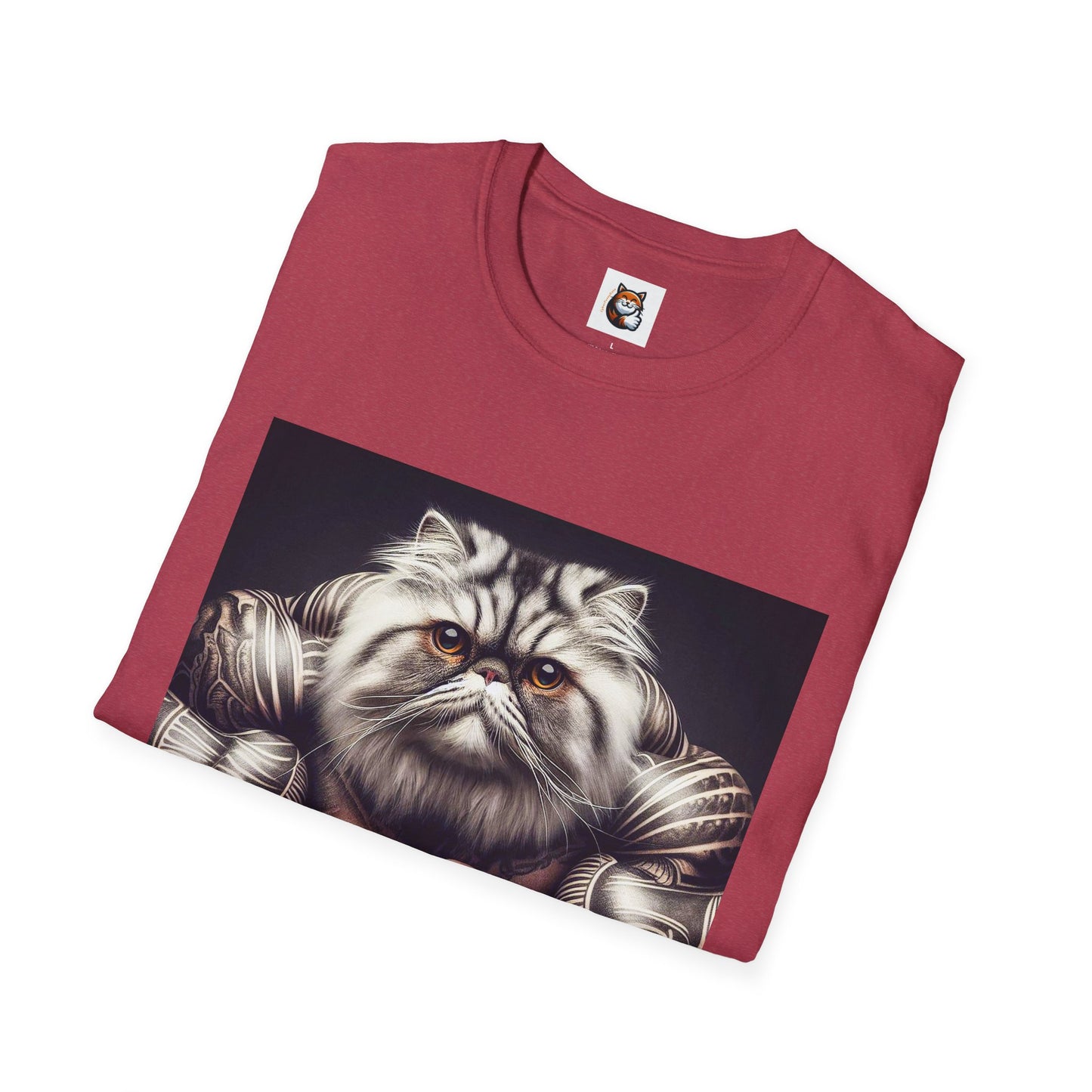 Persian Cat Unisex Softstyle T-Shirt