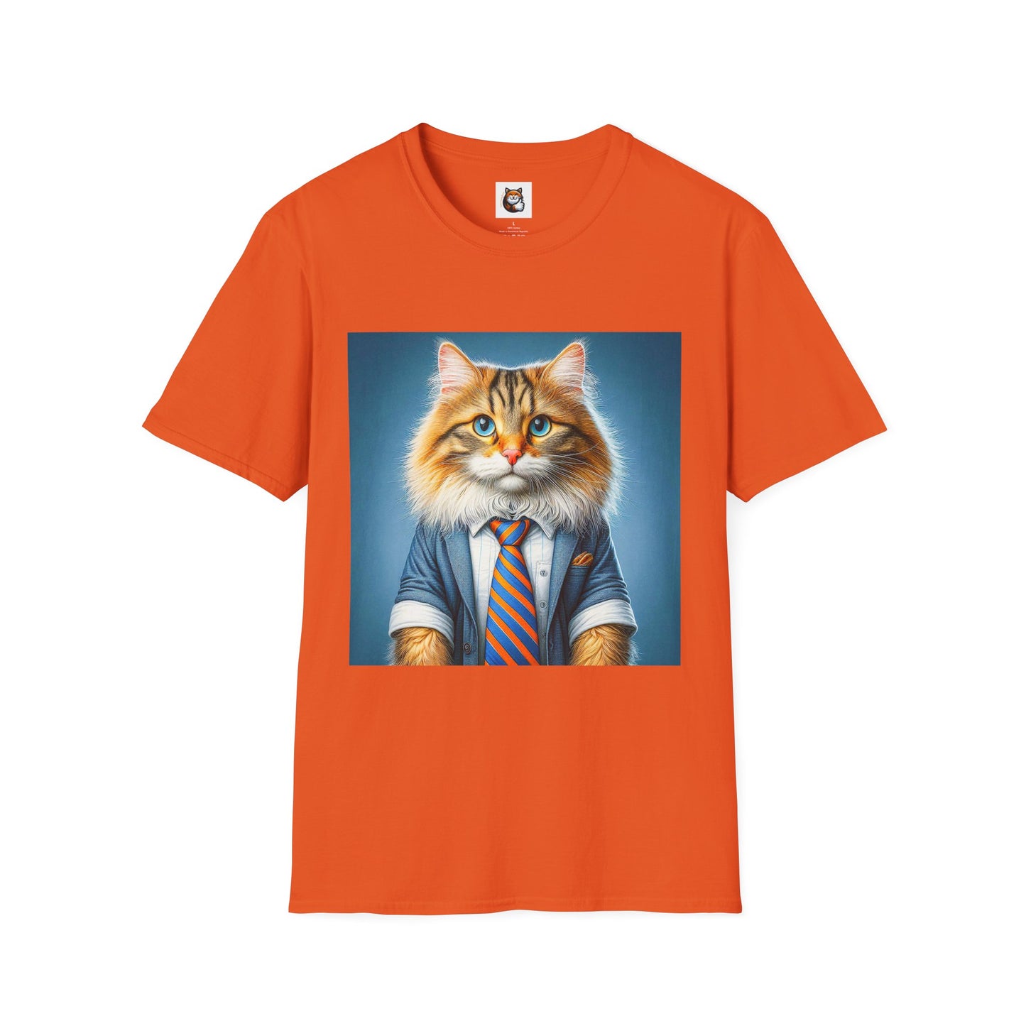 Norwegian Forest Cat Unisex Softstyle T-Shirt