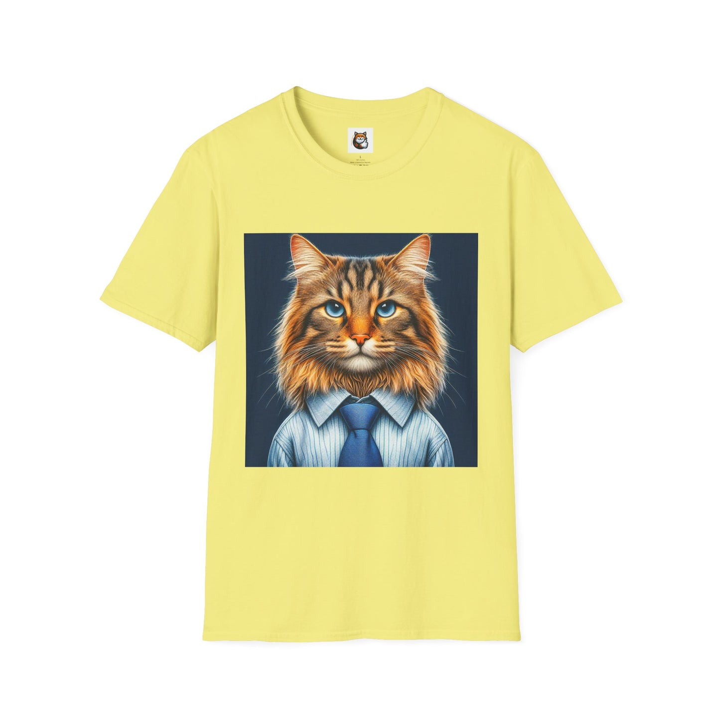 Norwegian Forest Cat Unisex Softstyle T-Shirt