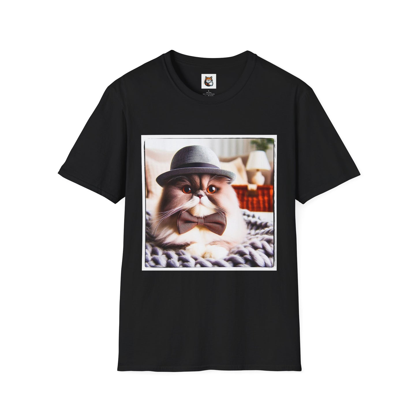 Persian Cat Unisex Softstyle T-Shirt