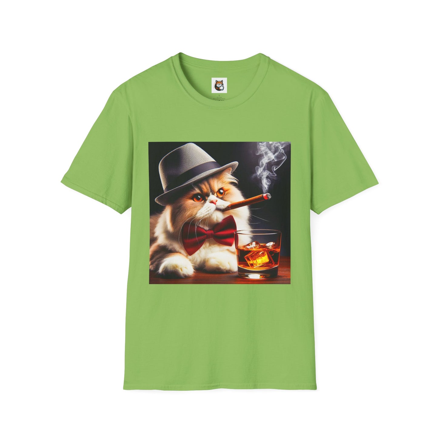 Persian Cat Unisex Softstyle T-Shirt