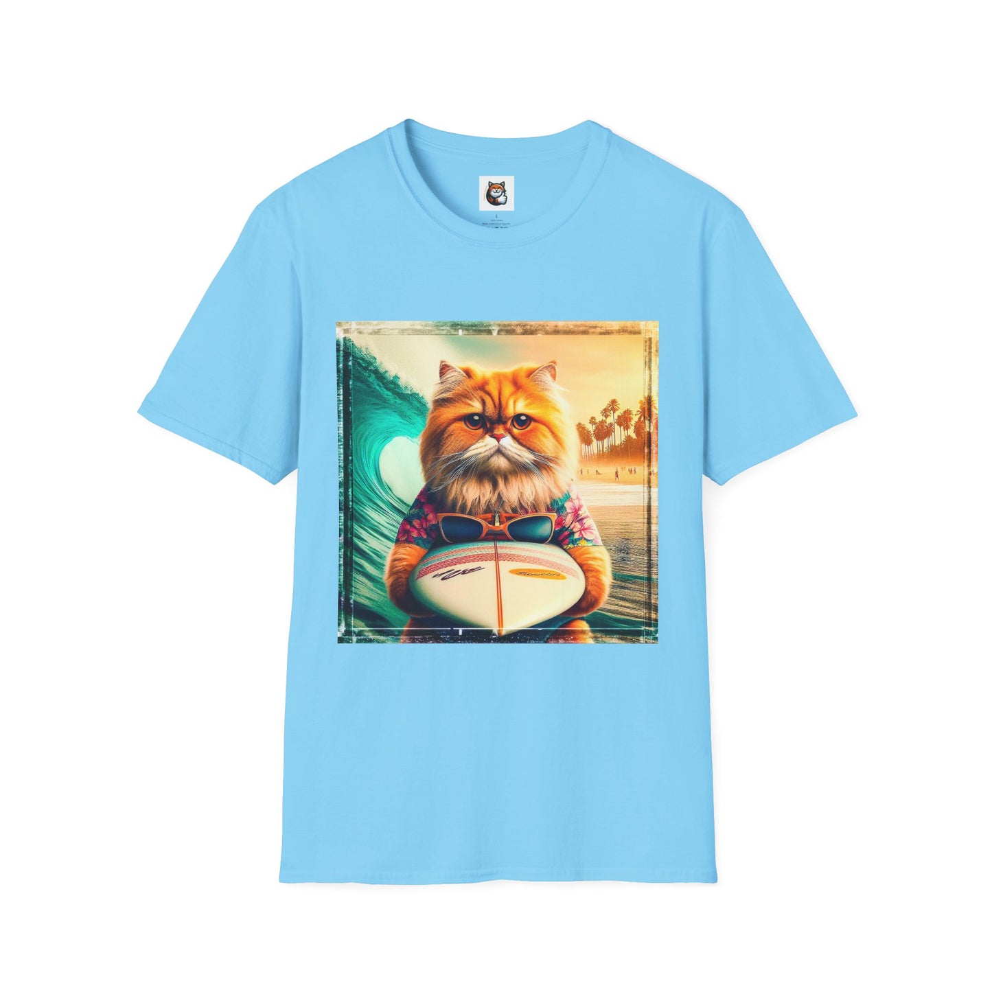 Persian Cat Unisex Softstyle T-Shirt